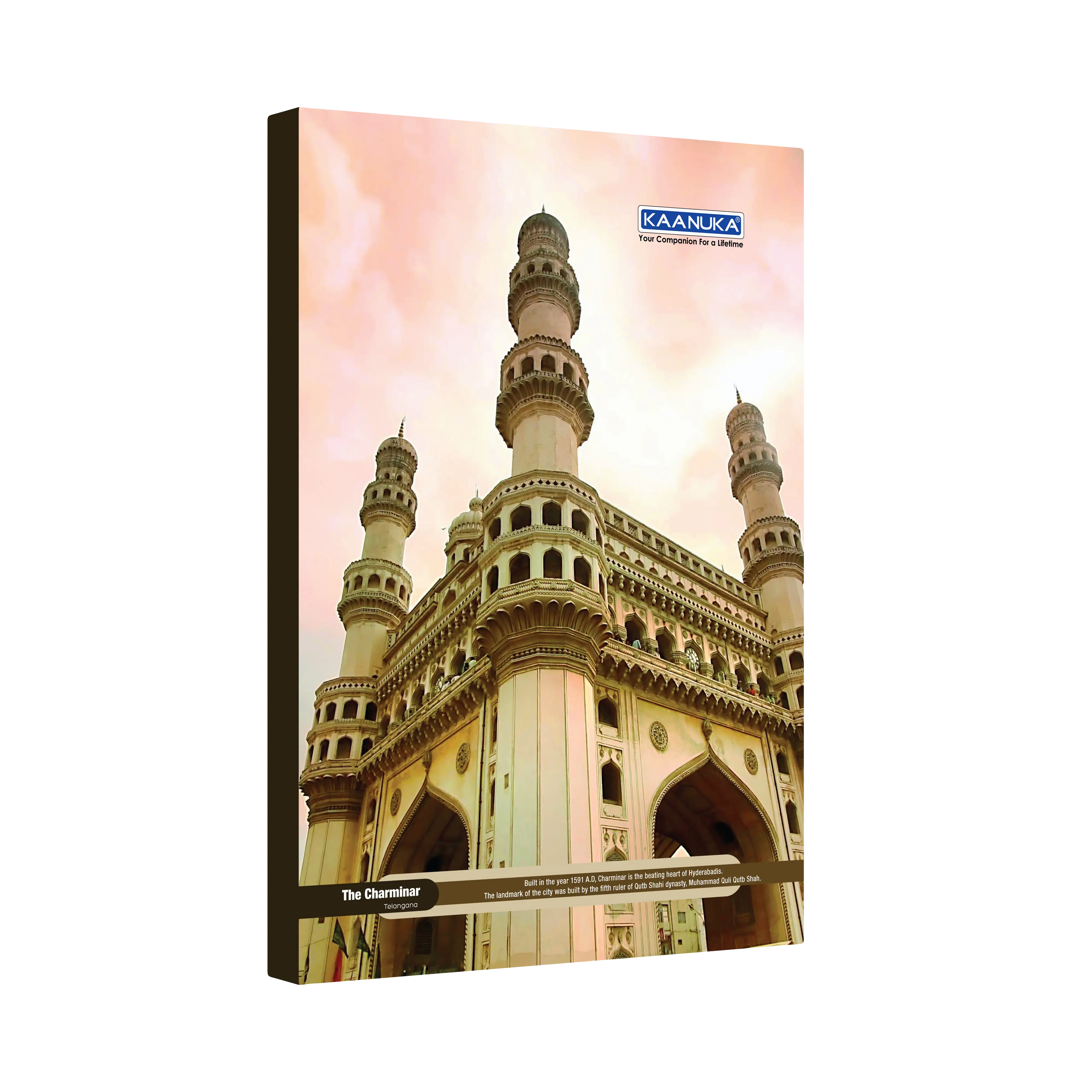Kaanuka A4 Ruled Notebook – 240 Pages (Pack of 5)