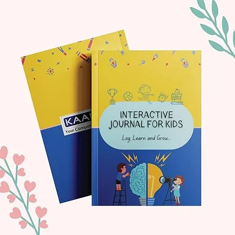 Kids Interactive Daily Gratitude Journal With Weekly Personality Development Playful Activity Growth Mindset Themes Best for Kids Birthday Gifting And Return Gifting (140 Pages)(5-16 Years Both Boys & Girls)