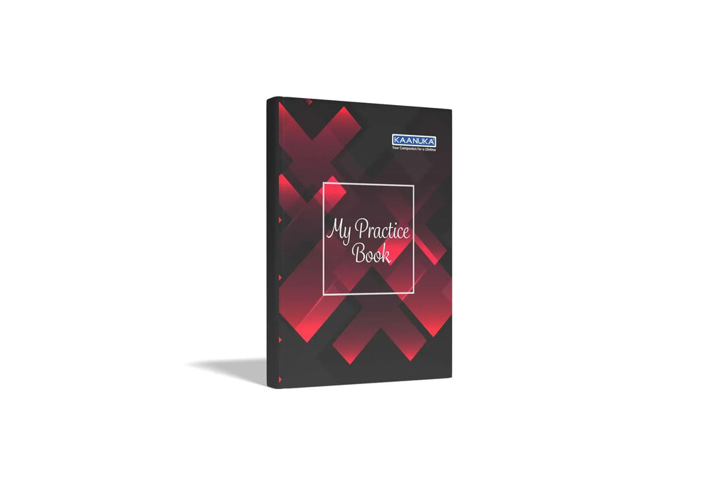 Unruled Long Practice Book Regular Semi Rough Notebook (192 Pages)(275 mm X 190 mm)(Sets Of 4)